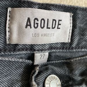 Agolde 90s Pinch Waist High Rise Straight Jeans, Size 27